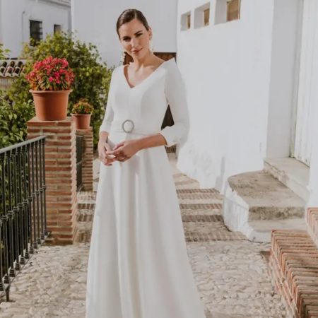 Vestido de novia Modelo Jabel, Silvia Fernandez