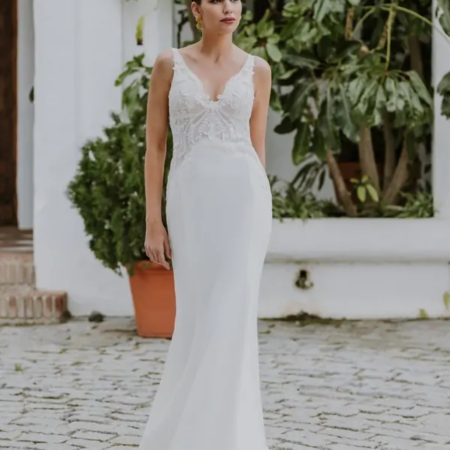 Vestido de novia Modelo Jimena, Silvia Fernandez